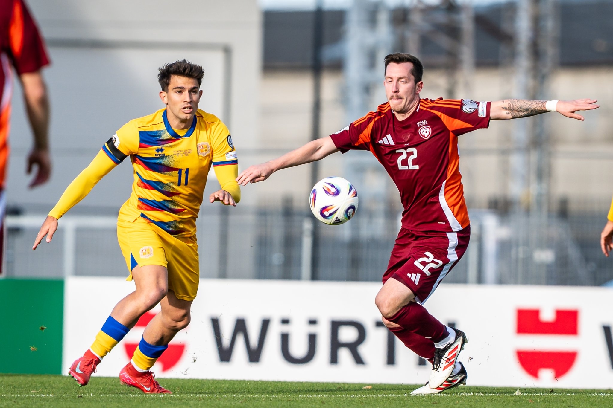 Латвия — Андорра