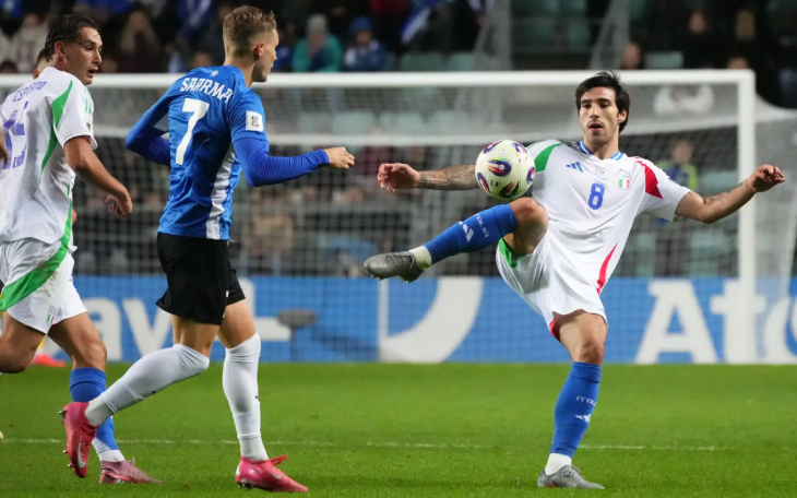 Эстония — Италия