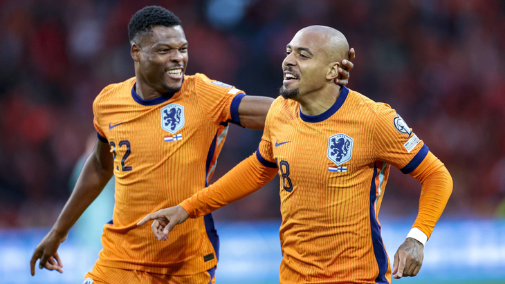 Дензел Думфрис и Дониелл Мален