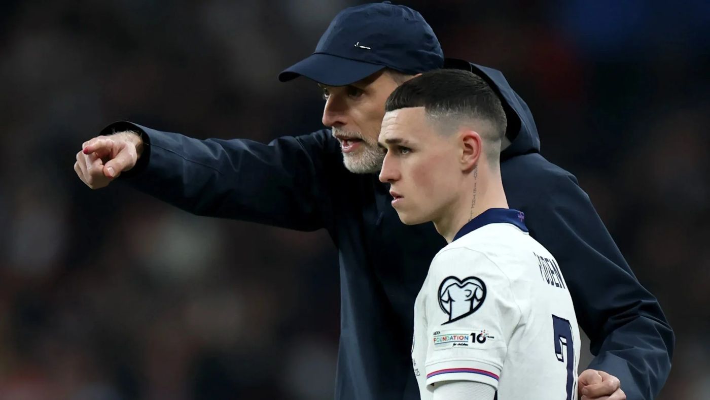 Томас Тухель и Фил Фоден