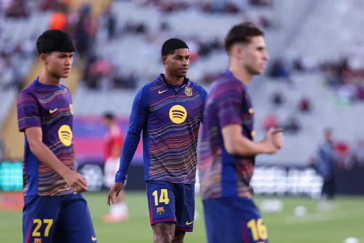 Разминка «Барселоны»