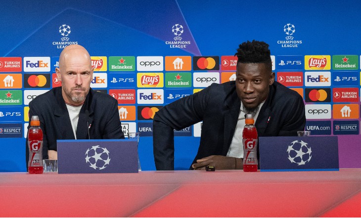 Эрик тен Хаг и Андре Онана