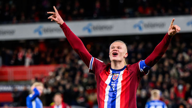 Эрлинг Холанн — нападающий сборной Норвегии