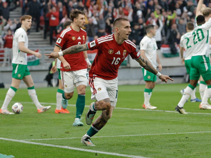 Даниэль Лукач празднует гол