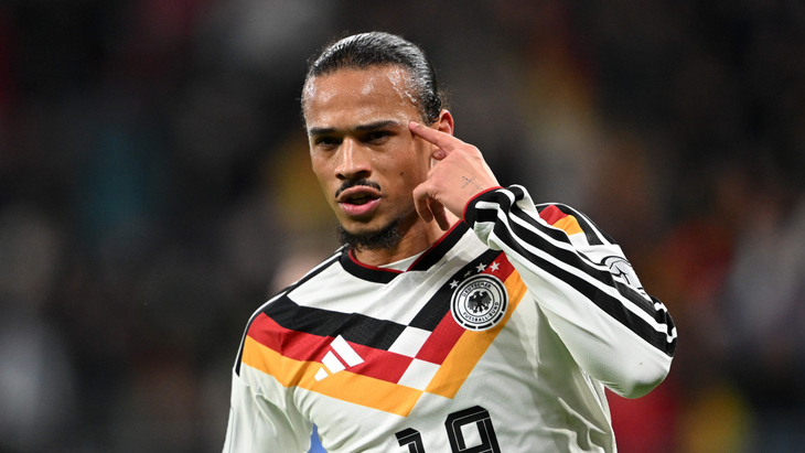 Лерой Зане — игрок сборной Германии