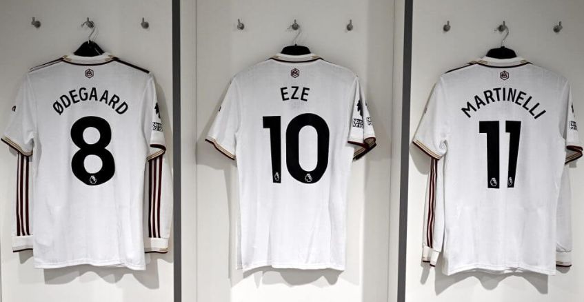 В этом сезоне Эдегор, и Мартинелли могли выбирать между короткими и длинными рукавами 