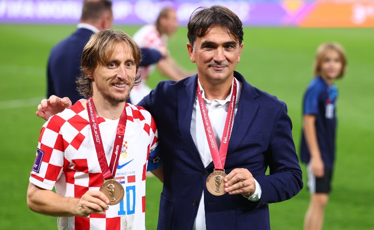 Лука Модрич и Златко Далич