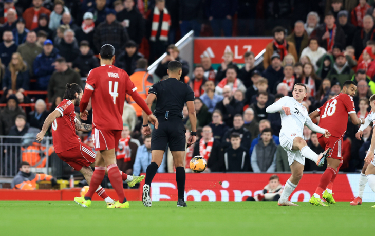 Голевой удар Доминика Собослаи