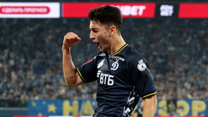 Ульви Бабаев — нападающий московского «Динамо»