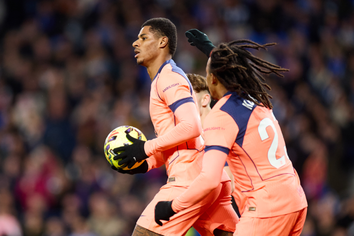 Маркус Рашфорд после забитого гола