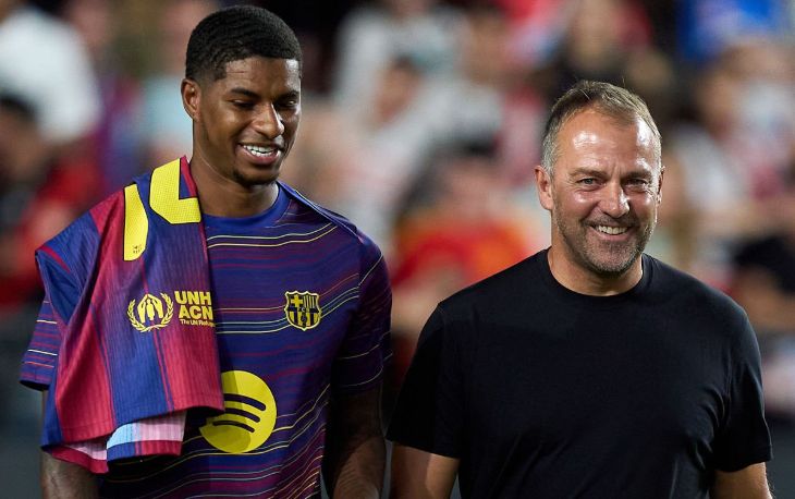 Маркус Рашфорд и Ханс-Дитер Флик