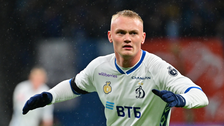 Константин Тюкавин — нападающий московского «Динамо»