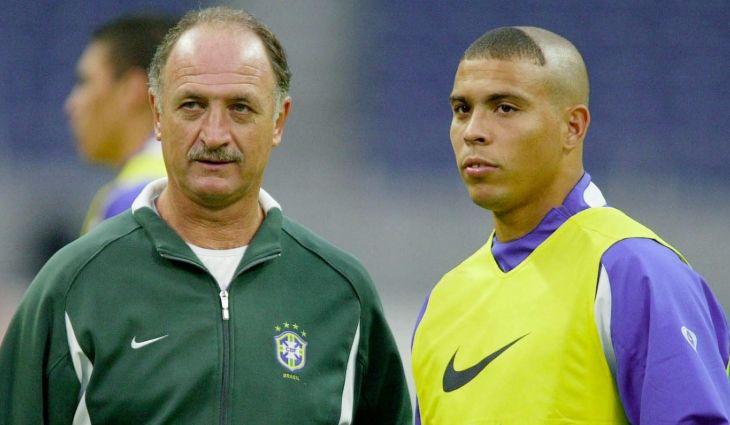 Луис Фелипе Сколари и Роналдо