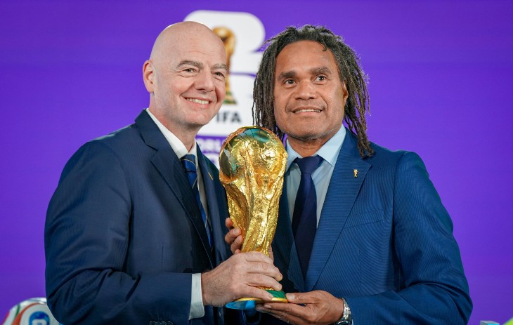 Джанни Инфантино и Кристиан Карамбё