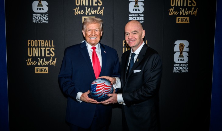 Дональд Трамп и Джанни Инфантино