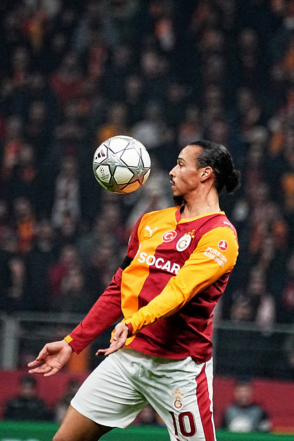 Лерой Сане в матче против «Ювентуса»