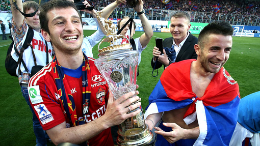 Алан Дзагоев и Зоран Тошич