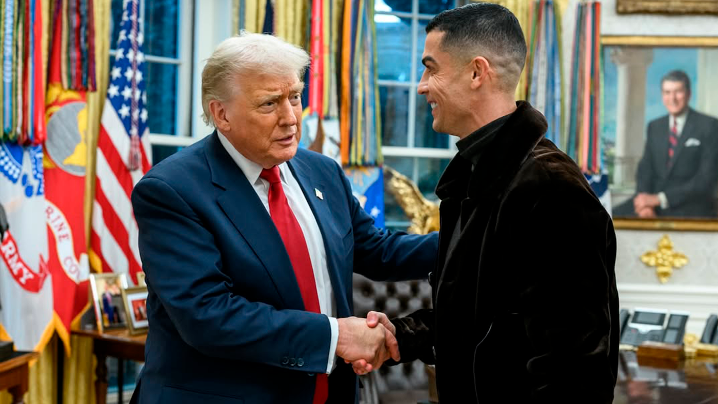 Дональд Трамп и Криштиану Роналду