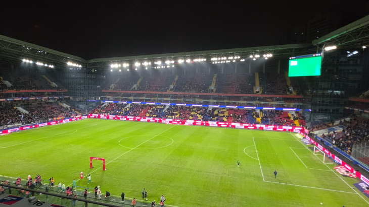 «ВЭБ Арена» перед матчем