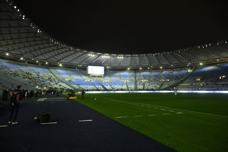 Стадион «Олимпико» перед матчем «Лацио» — «Аталанта» 