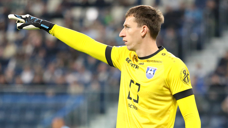 Максим Бориско — голкипер «Балтики»