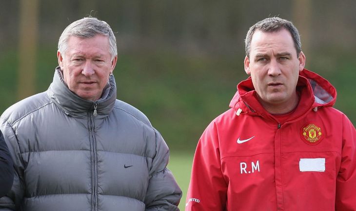 Алекс Фергюсон и Рене Мёленстен