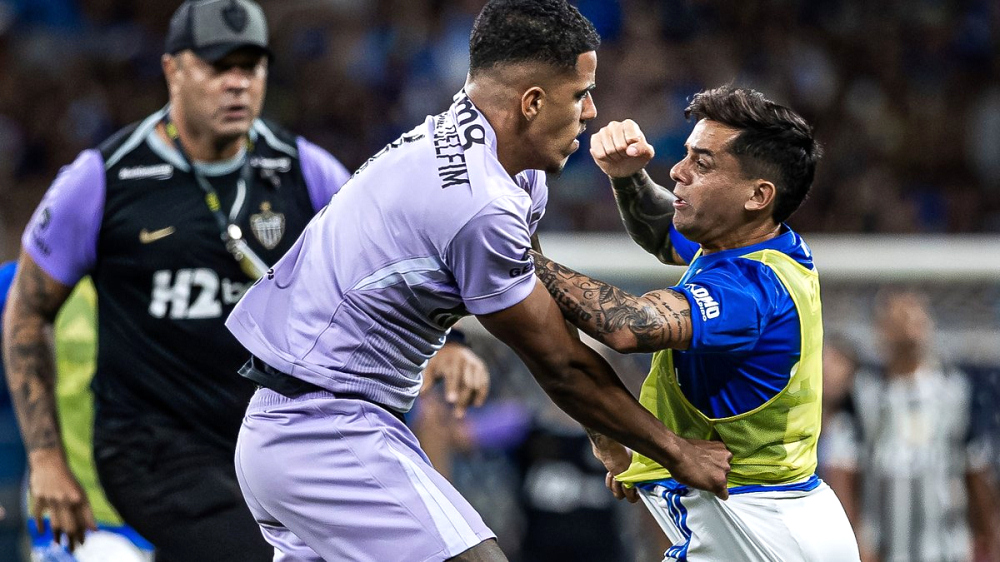 Драка в матче «Крузейро» — «Атлетико Минейро»