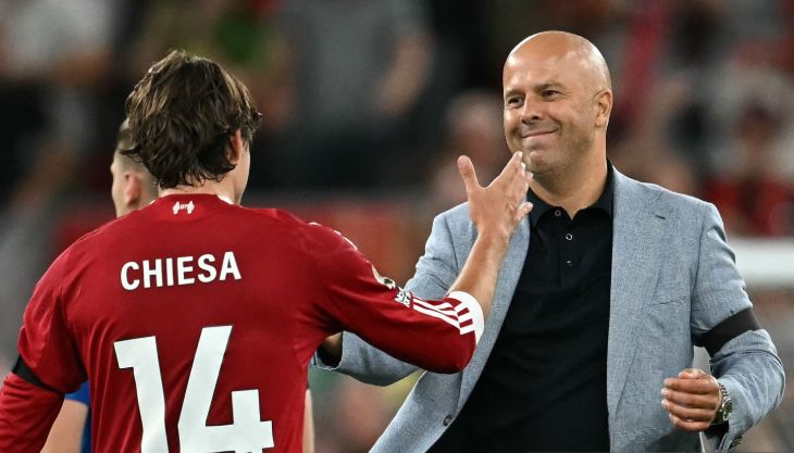 Федерико Кьеза и Арне Слот