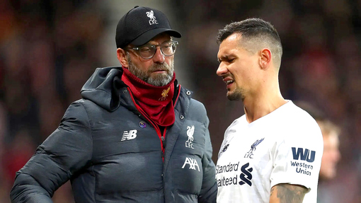 Юрген Клопп и Деян Ловрен 