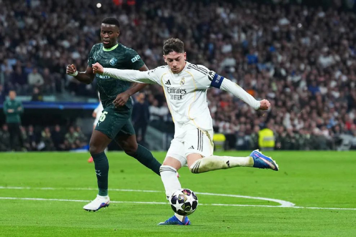 Второй гол Вальверде