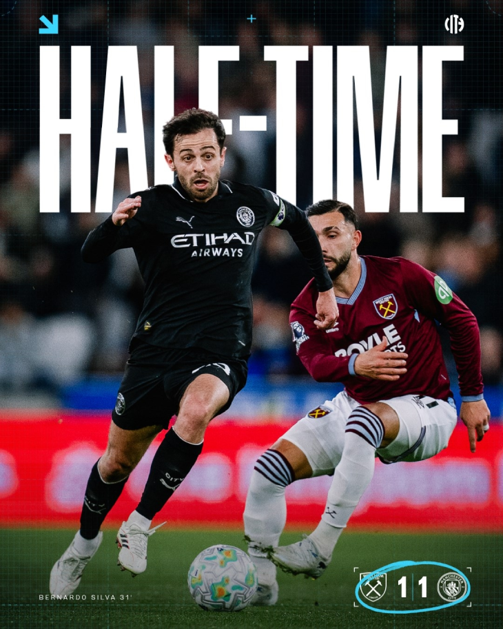 Итог первого тайма