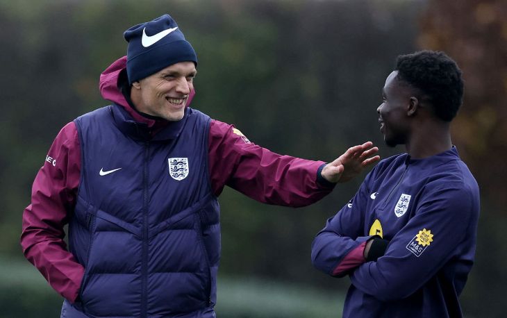 Томас Тухель и Букайо Сака