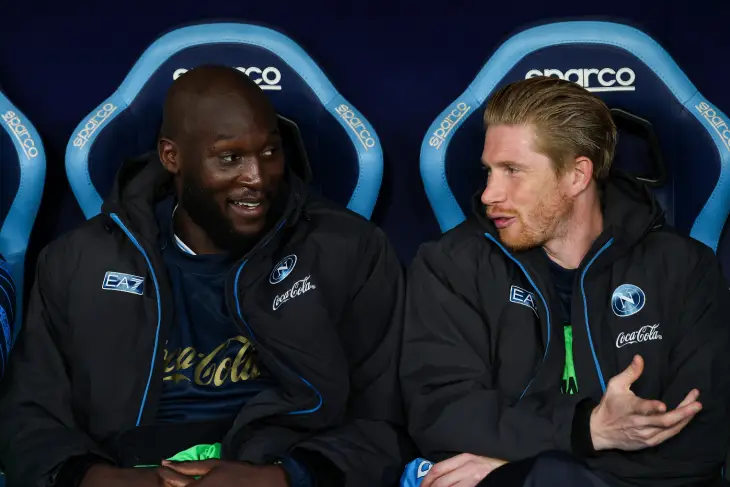 Ромелу Лукаку и Кевин Де Брёйне