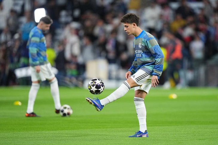 Игроки «Реала» на разминке