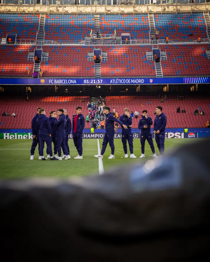 Разминка «Барселоны»