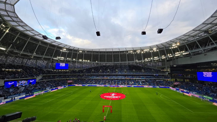 «ВТБ Арена» перед матчем 