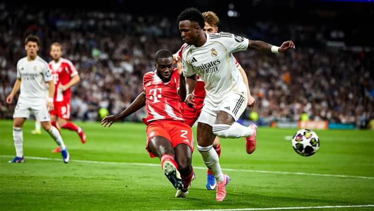 Фрагмент матча «Реал» — «Бавария»