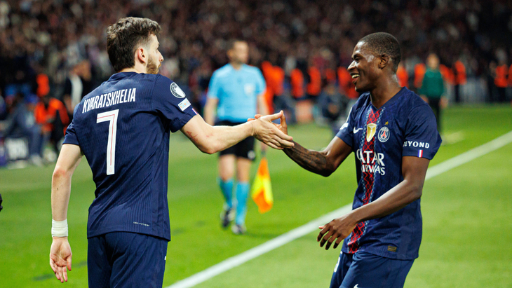 Хвича Кварацхелия и Нуну Мендеш