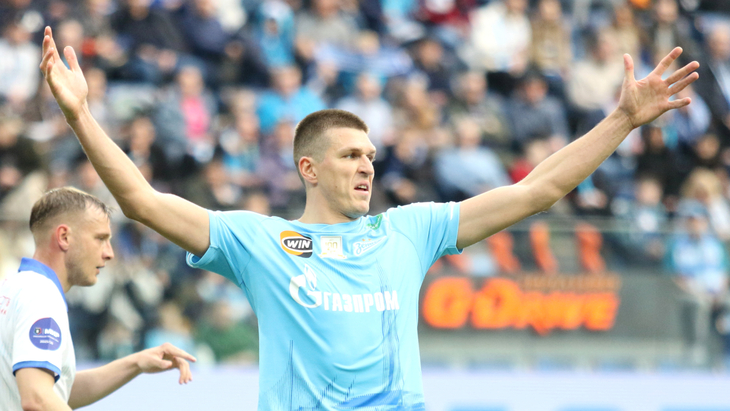 Александр Соболев — нападающий «Зенита»