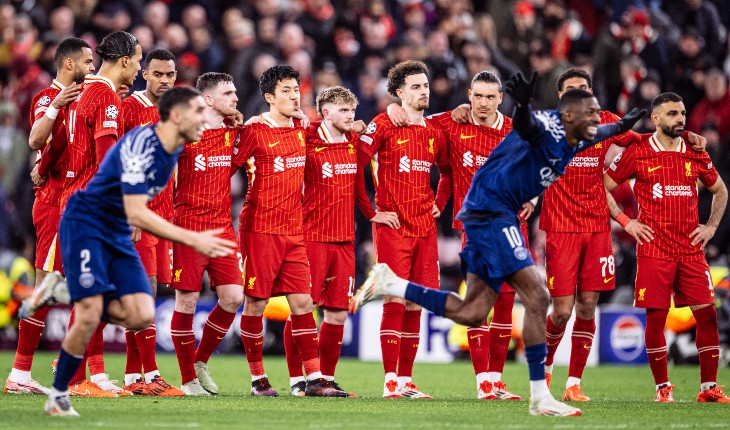 «Ливерпуль» — «ПСЖ», ответный матч 1/8 финала ЛЧ сезона 2024/25