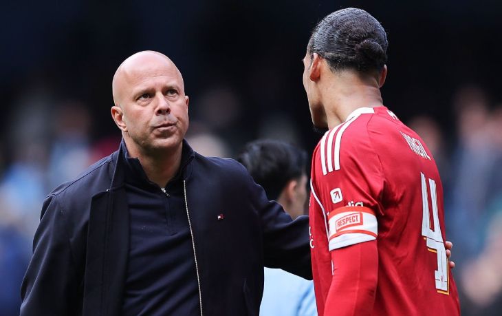 Арне Слот и Вирджил ван Дейк