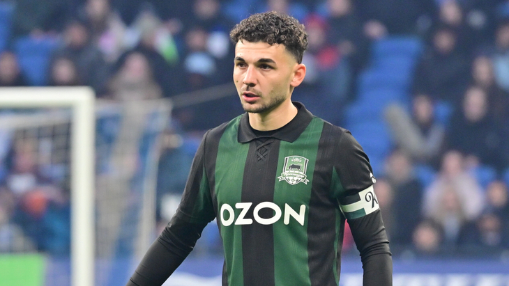 Эдуард Сперцян — полузащитник «Краснодара»