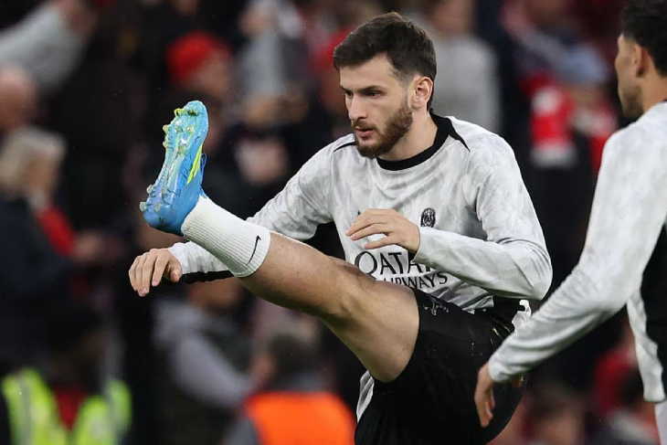 Хвича Кварацхелия на разминке