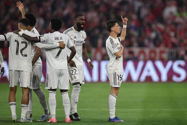 Арда Гюлер после забитого мяча