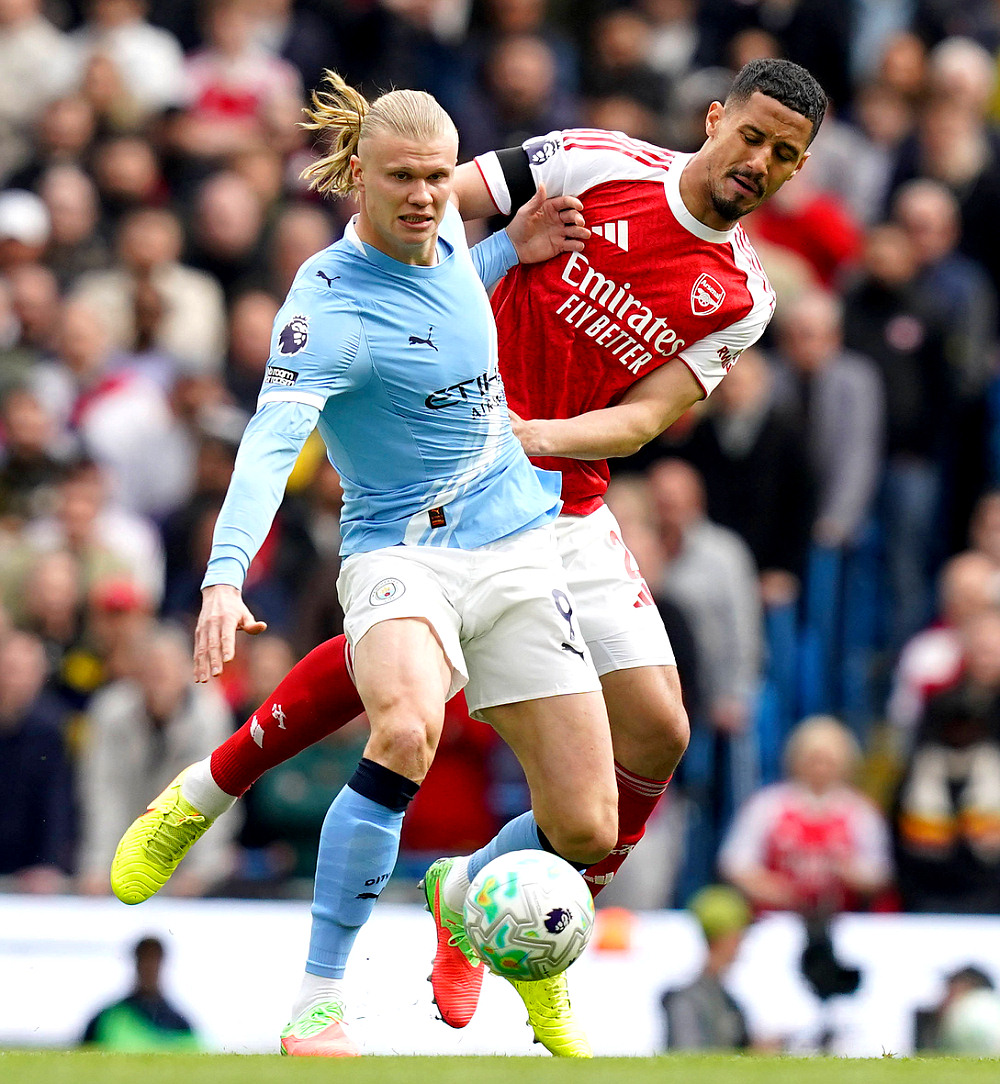 Эрлинг Холанд и Вильям Салиба