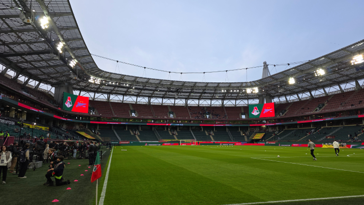 «РЖД Арена» перед матчем