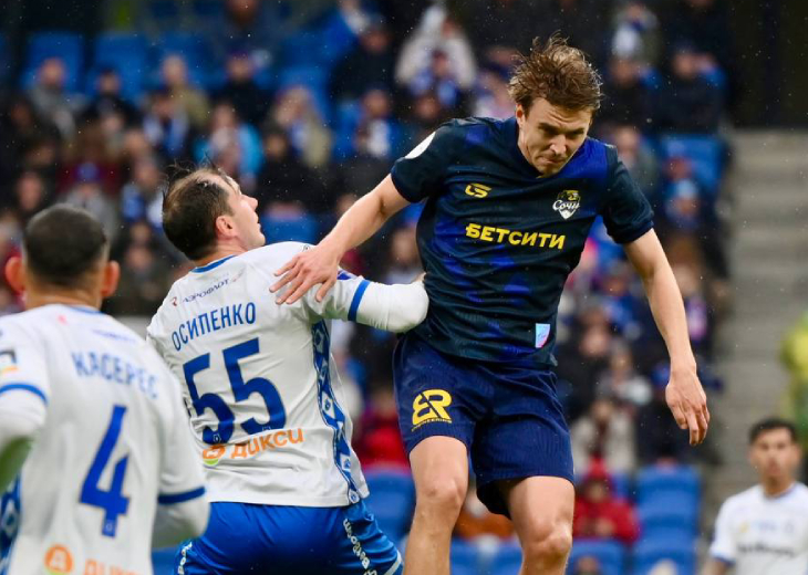 Фрагмент матча 