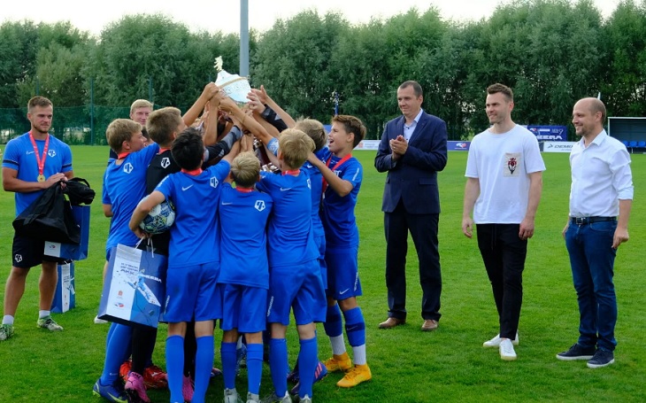 Вручение «Кубка Игоря Акинфеева»