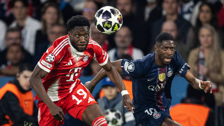 Фрагмент матча ПСЖ — «Бавария»