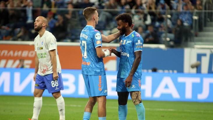 Максим Глушенков и Вендел («Зенит»)